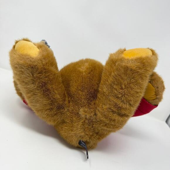 Vintage 1996 Lands End Rugby Kid Kodiak Gund Teddy Bear Plush with Blueberry Pie - Picture 9 of 12